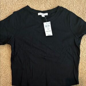And Now This Women's Black Short Sleeve Tee